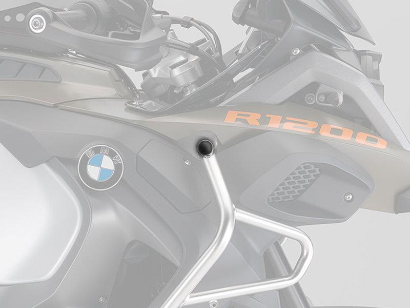 PUIG Chassis Cap Black for BMW R1200 GS 13-18 3521N