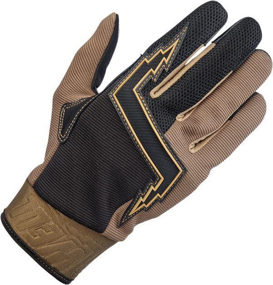 Biltwell Motorcycle Gloves Baja Chocolate/Black