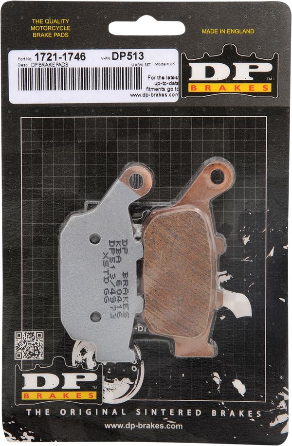Dp Brakes Standard DP Sintered Brake Pads For Honda CMX 1100 2009-2026 DP513