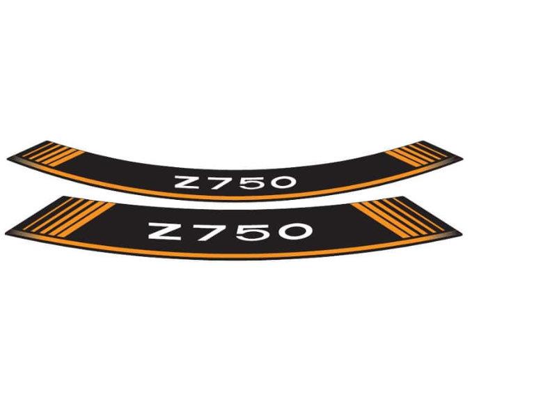 Puig Wheel Rim Stickers Orange 21923V