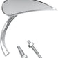 Arlen Ness Micro-Mirror Chrome Silver Screw-In Convex Teardrop Right 13-411