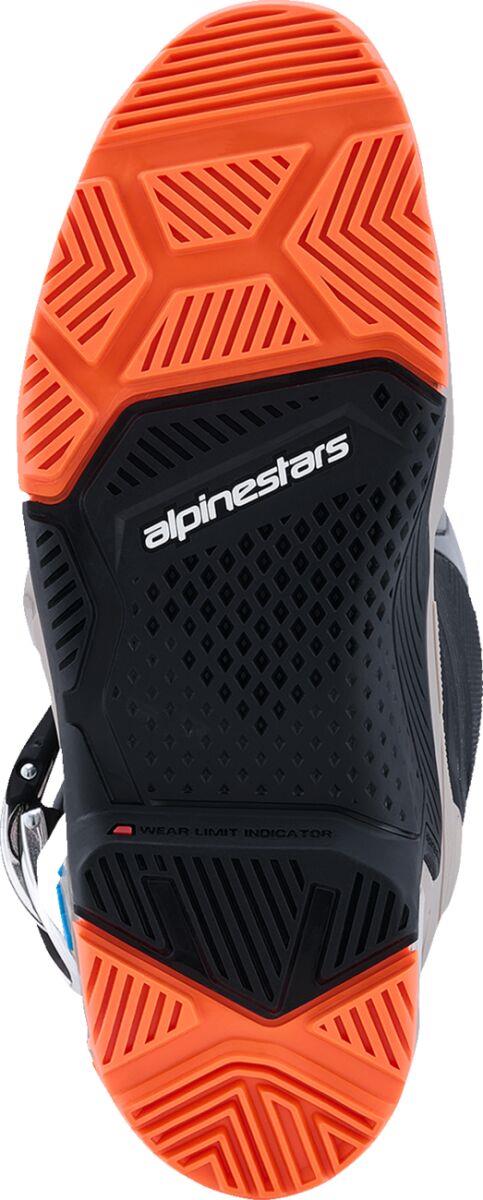ALPINESTARS Tech 7 Enduro Boots BK/WRM GRY/ORG FL 2025 Model