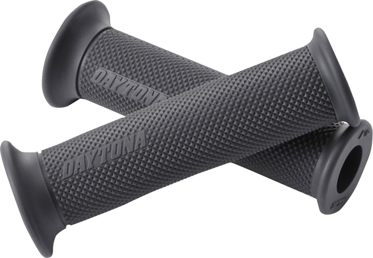 Daytona Grippy Grip GGDM-Base Grips Gray 7/8 Open Ends Handlebar Pair 88218