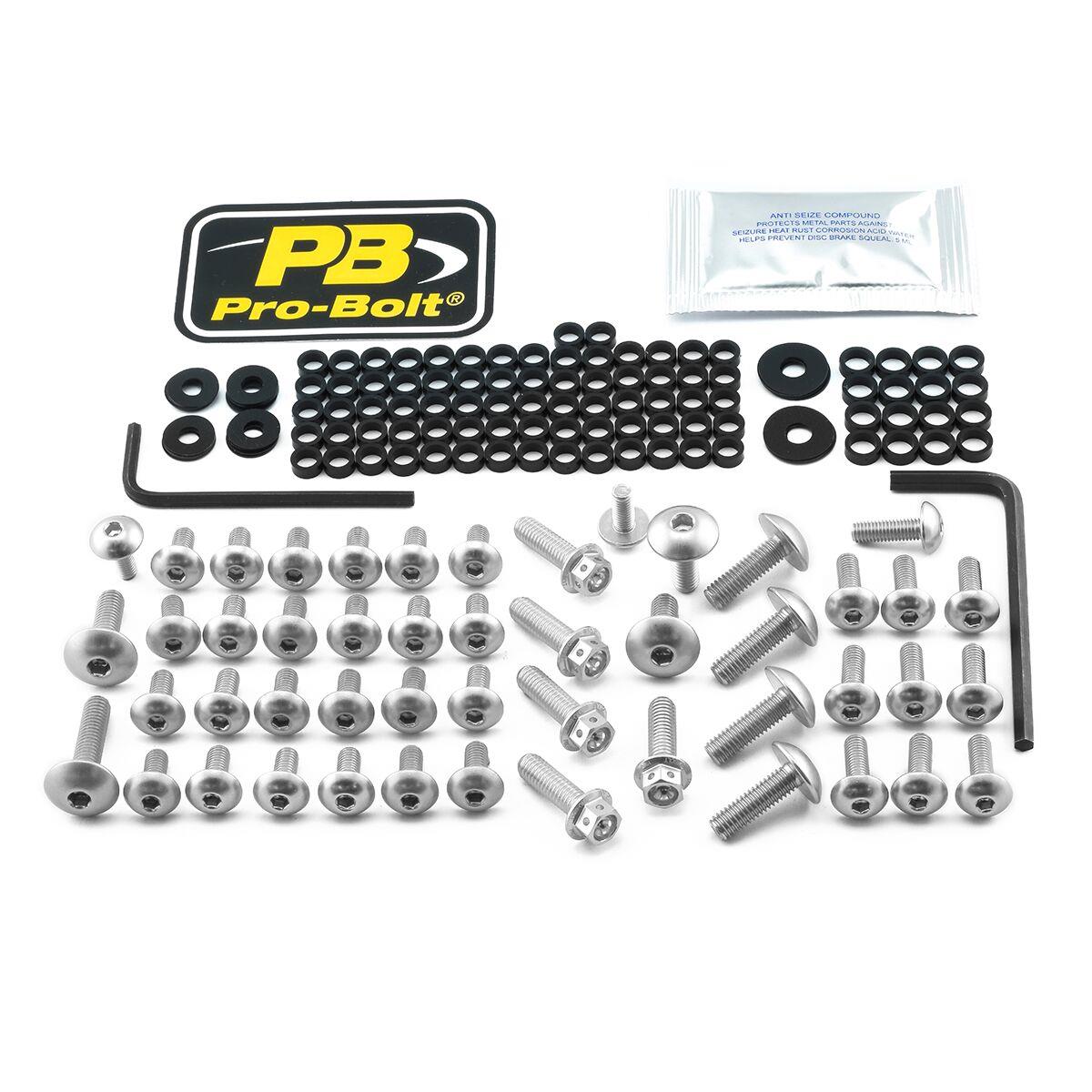 Pro Bolt Aluminium Fairing Bolt Kit For BMW R 1250 GS 2019-2024 FBM820S