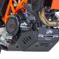 AXP Racing Adventure Skid Plate For KTM Enduro 690 R 2026 Black AX1816