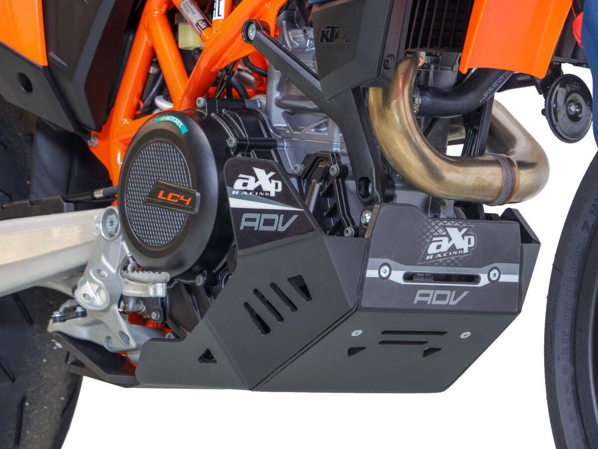 AXP Racing Adventure Skid Plate For KTM Enduro 690 R 2026 Black AX1816