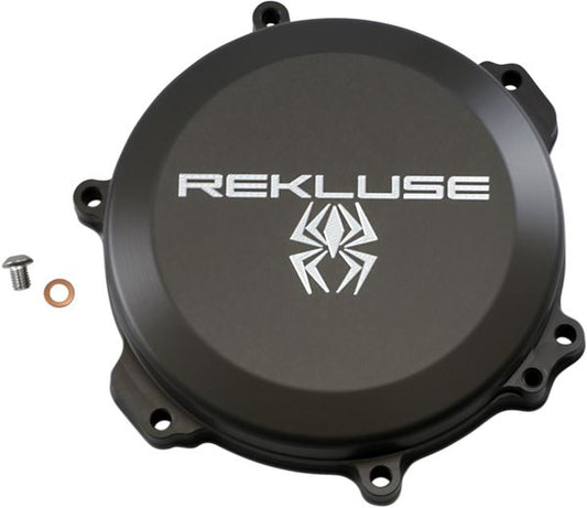 Rekluse Clutch Cover For Yamaha YZ 125 2005-2027 Black Anodized RMS-392