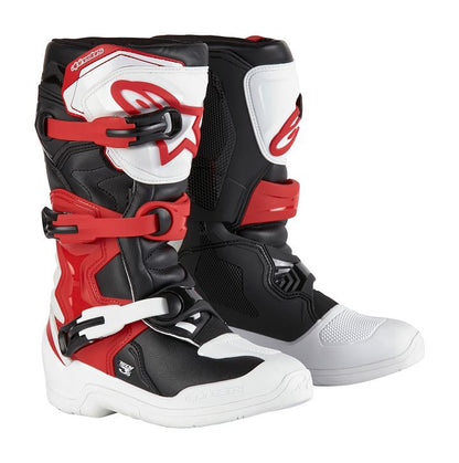 Alpinestars Youth Tech 3s Mx Boots Red White Black