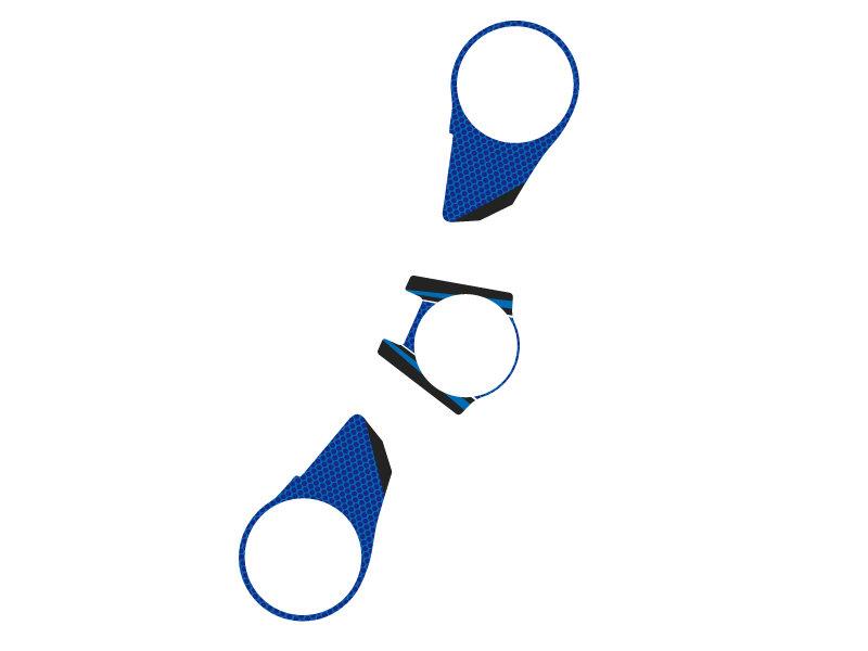 PUIG Radikal Yoke Protector Blue for Aprilia RSV4 R 13-14 9172A