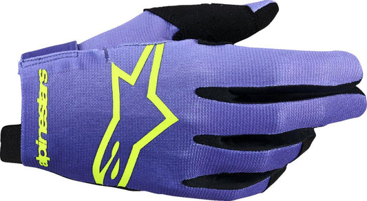 ALPINESTARS Radar Gloves PURPLE/YELLOW 2025 Model