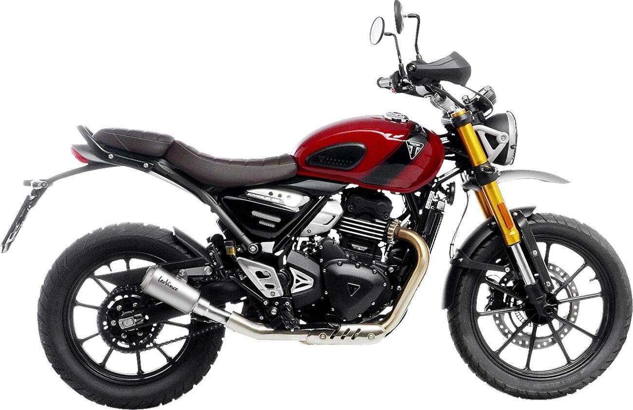 Leovince Muffler Lv-10 One For Triumph 400 15268u