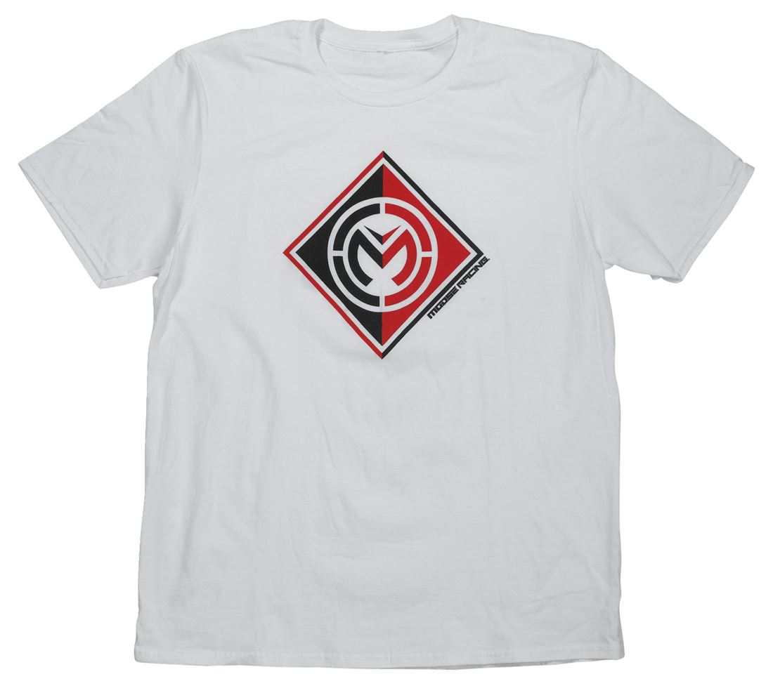 Moose Racing T-Shirt Insignia White 24 Model