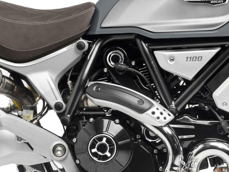 PUIG Chassis Cap Black for Ducati Scrambler 1100 18-20 3522N