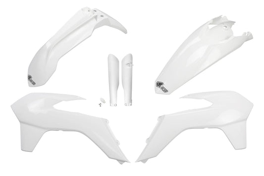 UFO COMPLETE BODY KIT KTM EXC WHITE KTKIT516-047