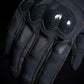 ICON Stormhawk CE Motorcycle Gloves Black/Gray 2023 Model