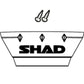 SHAD SH44 Replacement White Reflectors D1B441CAR