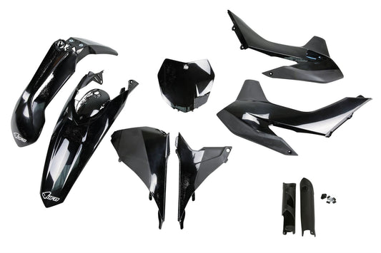UFO COMPLETE BODY KIT KTM SX/SX-F BLACK KTKIT515E001