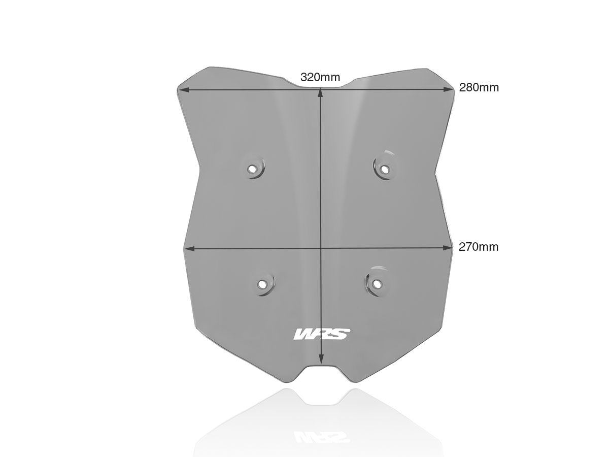 WRS Windscreen Sport KTM 1290 Sduke Gt Kt007fs