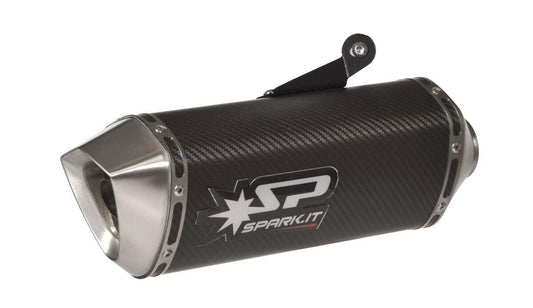 Spark Force Slip-On Muffler For Ducati Monster 1200 ABS 2014-2016 GDU0830COM