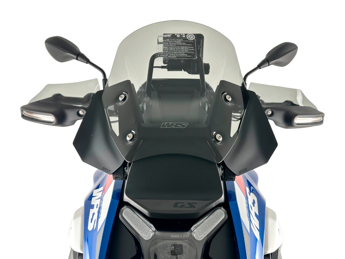 WRS Side Deflectors Standard For BMW R 1300 GS Matte Black BM099NO