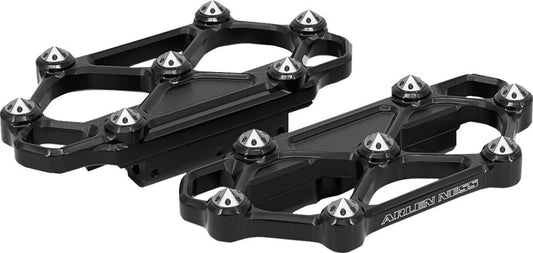 Arlen Ness Diamond Floorboards For Harley FLHRXS 1868 1983-2024 Black Pair 410-058