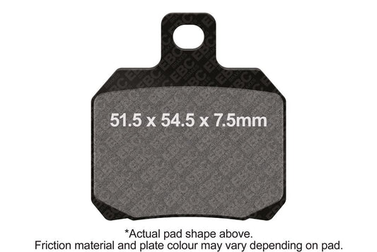 Ebc Extreme Performance Brake Pads For Ducati Monster 821 1999-2026 EPFA266HH