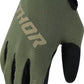 THOR Youth Ridemode Static Gloves Green