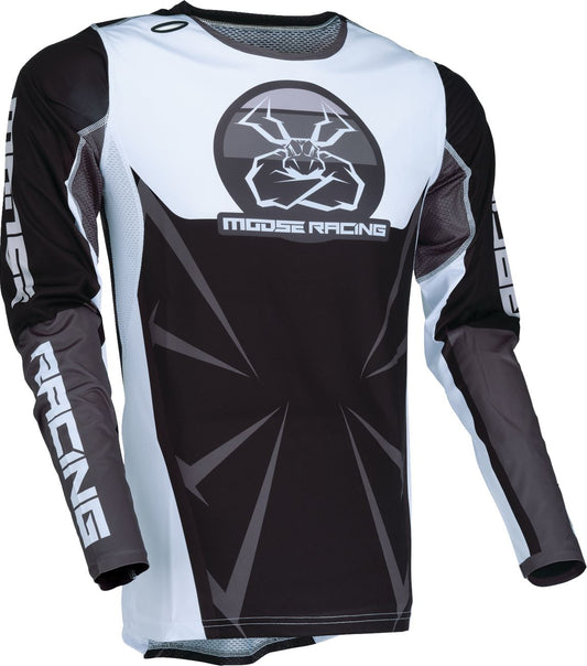 Moose Racing Soft-Goods Jersey Agroid Black/White 24 Model