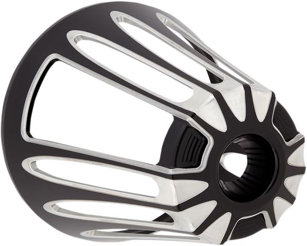 Arlen Ness Monster Sucker Air Cleaner Cover Black Cone Black Silver 81-102