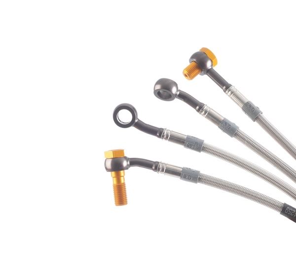 Trw Ready-To-Install Braided Brake Lines For BMW R 850 R 1993-2003 MCH512H1
