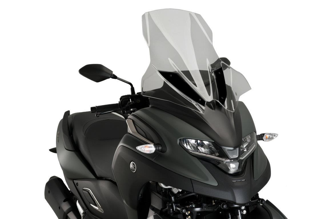 PUIG V-Tech Line Touring Screen Light Smoke for Yamaha Tricity 300 20-25 21120H