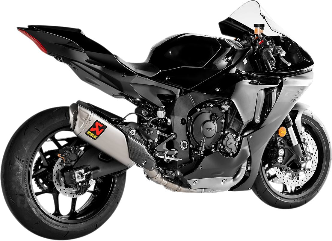 Akrapovic Evolution Line Exhaust System TI For Yamaha YZF-R1 1000 15-24 S-Y10E6-APLT