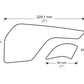 Puig Side Tank Pad Protector Black 0550A