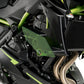 PUIG Naked Downforce Spoilers Green for Kawasaki Z650 20-25 20328V
