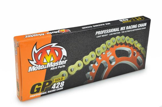 Moto-Master 428 GP Drive Chain For KTM SX 85 17/14 1981-2026 Gold Each 642802