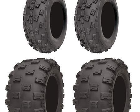 Set Of 4 Duro Hookup Quad Tyres 21x7x10 and 20x10x9 Radial E Marked Road Legal 6 Ply