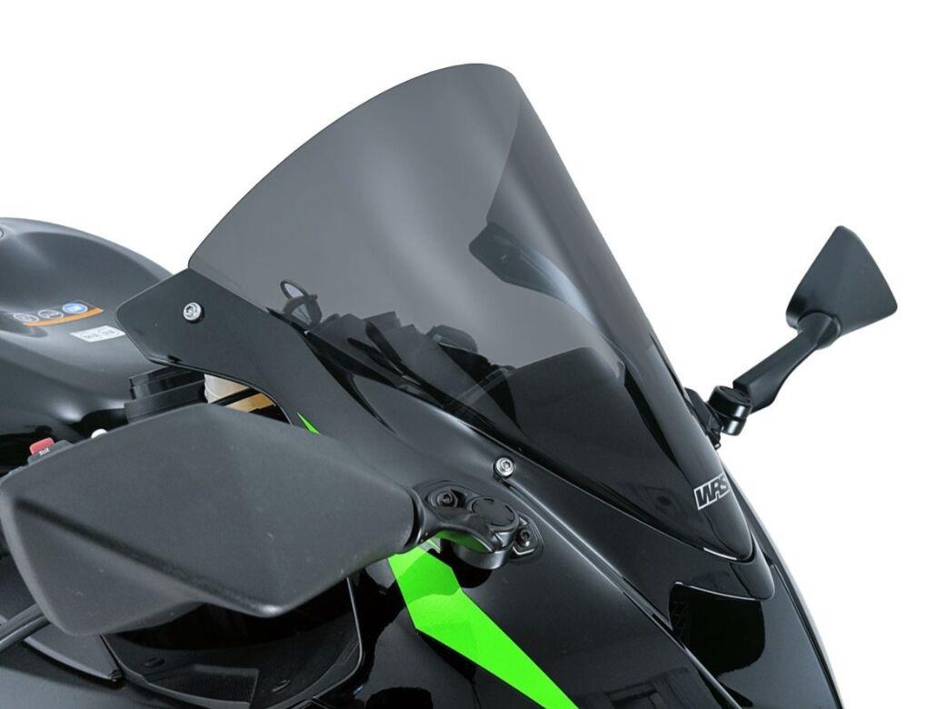 WRS Windscreen For Kawasaki ZX-6 R 636 2024-2026 Dark Smoke KA017FS