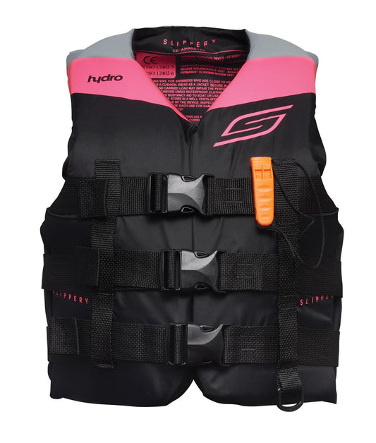 Slippery Watersports Jet-SKI Vest Women's Hydro Ce Pink/Black