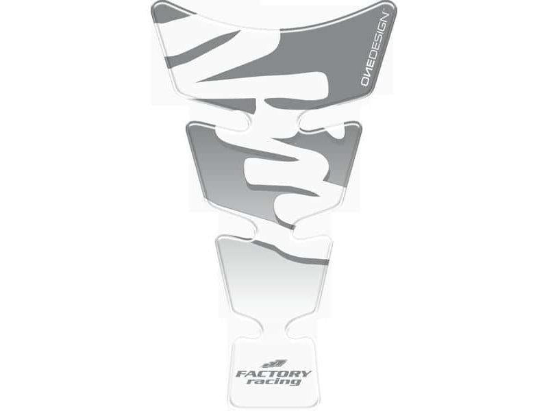 Puig Spirit Tank Pad With Model Logo Silver 5128V