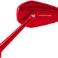 Arlen Ness Mini Stocker Forged Mirror Red Aluminum Screw-In Left 13-152