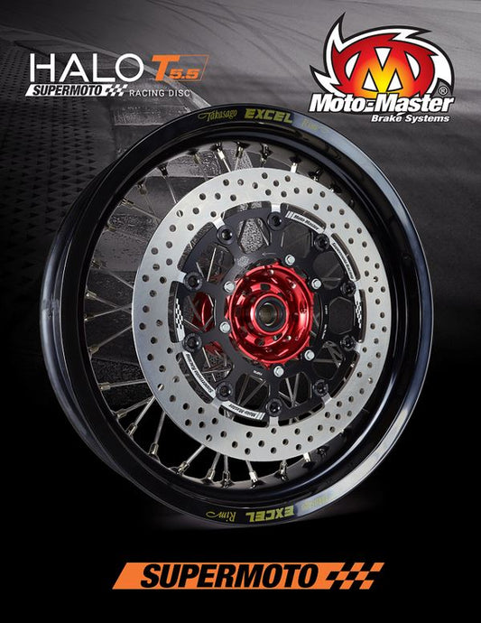 Moto-Master Halo T-Floater Brake Rotor For Honda CRF 250 R 1995-2026 116101