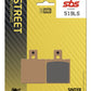 Sbs LS Street Excel Rear Brake Pads For Ducati Monster 1000 S4RS 1977-2013 519LS