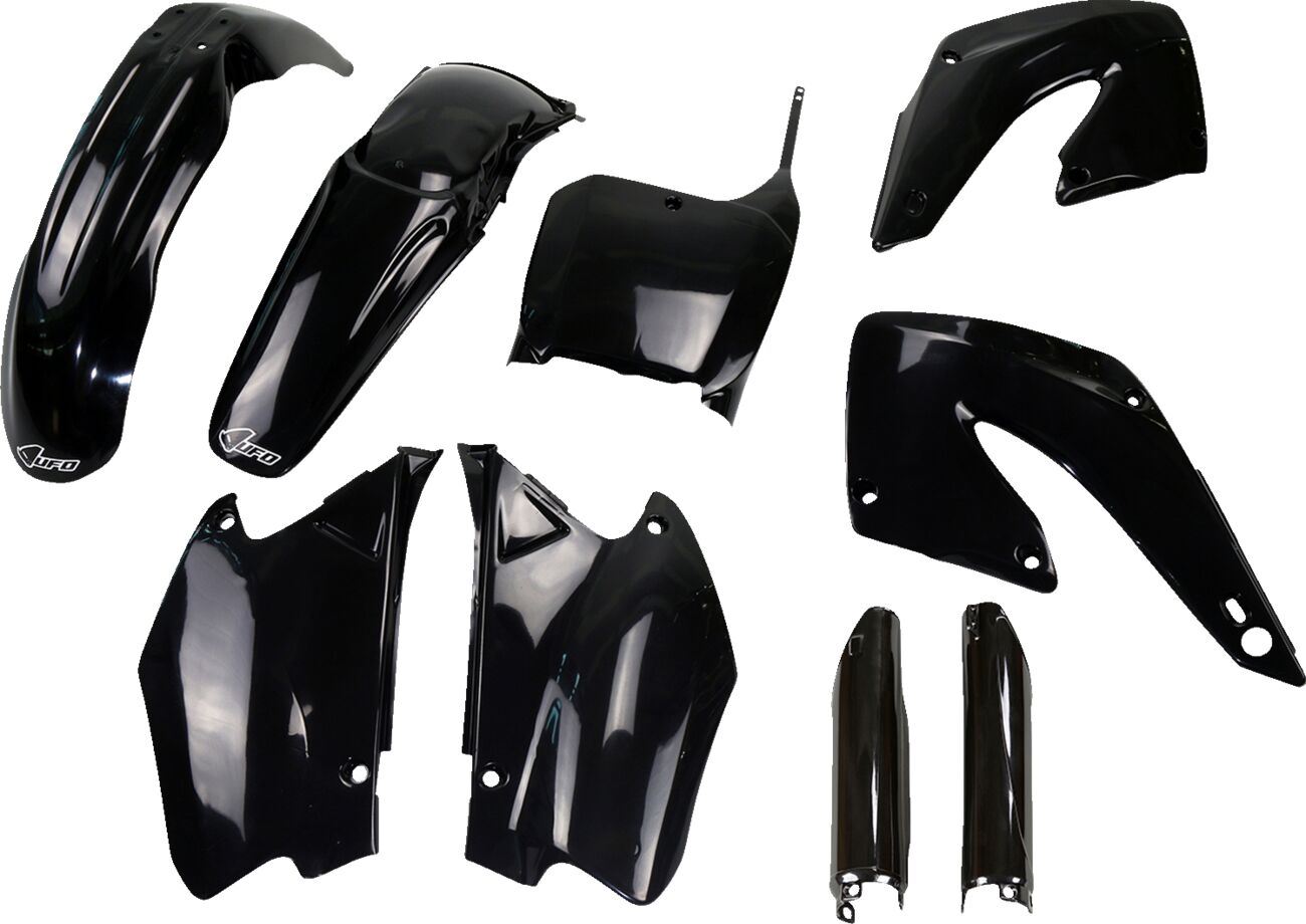 UFO COMPLETE BODY KIT HONDA CR125/250 BLACK HOKIT100E-001