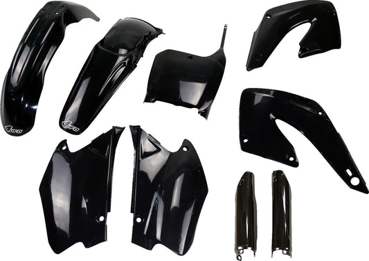 UFO COMPLETE BODY KIT HONDA CR125/250 BLACK HOKIT100E-001