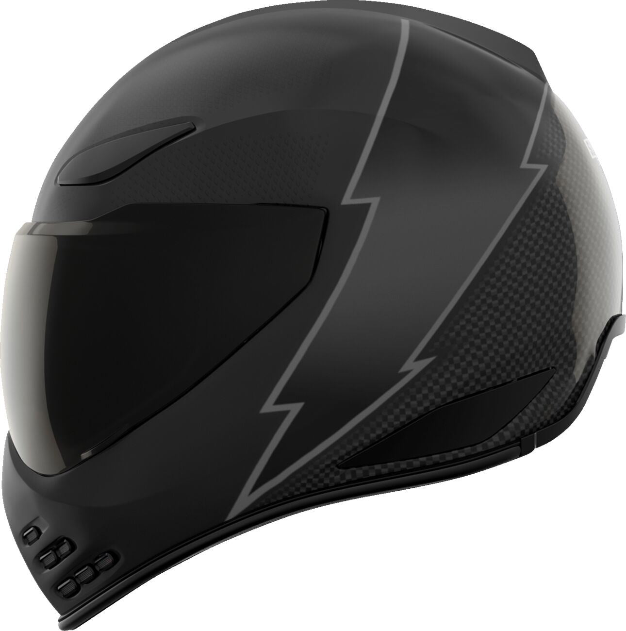 ICON Domain™ Black Motorcycle Helmet
