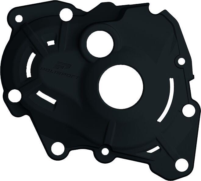 Polisport Clutch Cover Protectors For Yamaha YZ 450 F 2023-2025 Black 91347