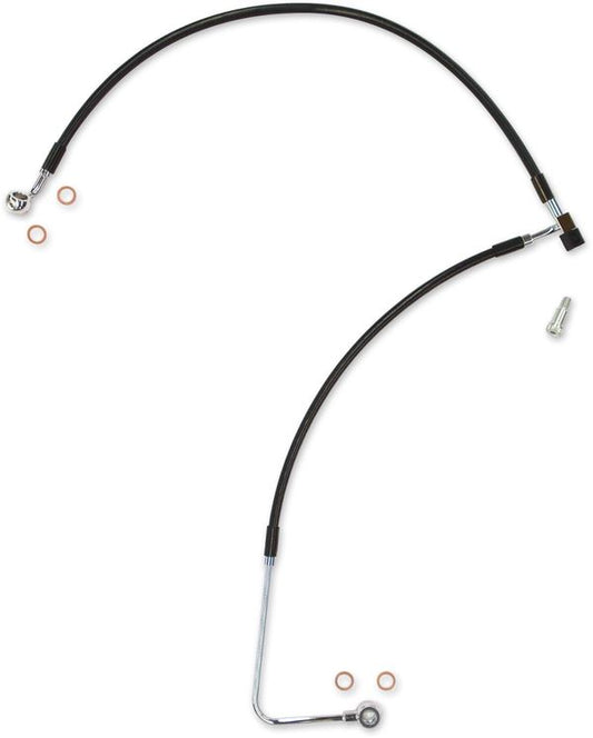 Magnum Shielding XR Lower Brake Line For Harley FLSTFB 1690 2011-2017 SBC1101-00