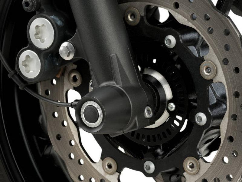PUIG PHB19 Front Fork Protector Black for Yamaha MT-07 14-25 20028N