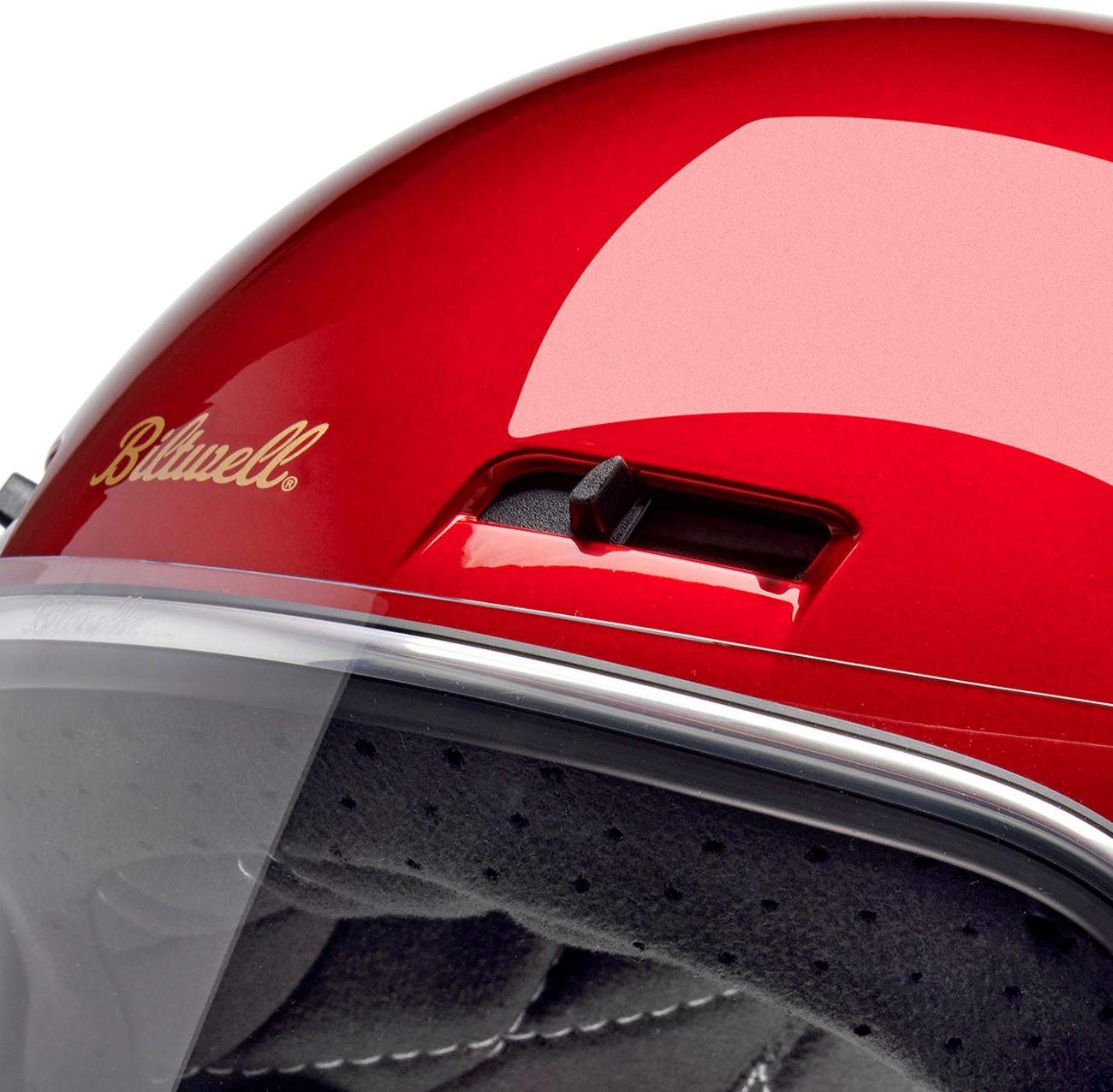 BILTWELL Gringo SV Red Motorcycle Helmet
