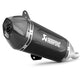 Akrapovic Slip-On Line Muffler Scooter For Vespa 125 IGET 2025 S-VE125SO4-HWSSBL